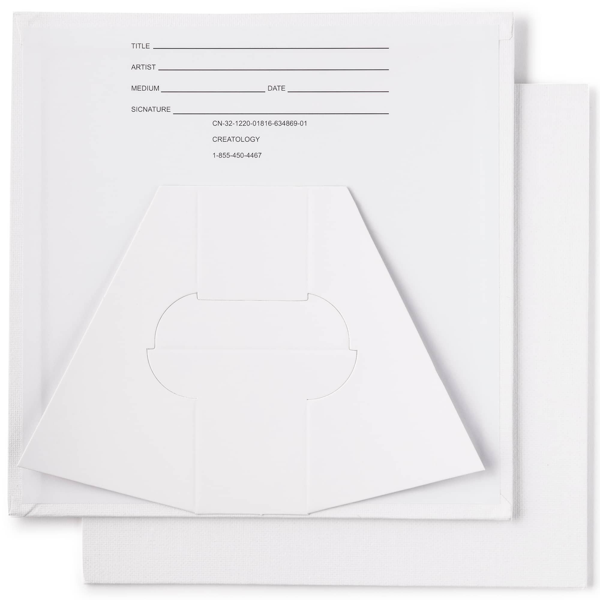 5 Pack 8" x 8" Canvas Panel by Creatology™